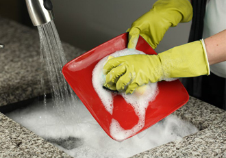 yellow household glove | rubber glove | Allgloves Malaysia